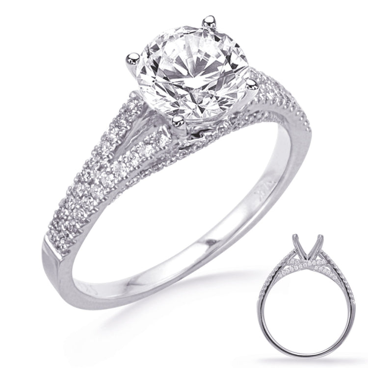 White Gold Engagement Ring