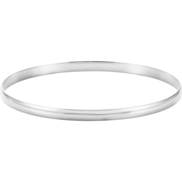 Half Round Bangle Bracelet - BRC1:BDSF11652:P – Blue Diamond Half Round Bangle Bracelet - BRC1:BDSF11652:P – Blue Diamond