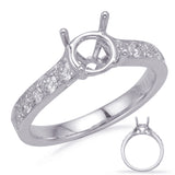 White Gold Engagement Ring