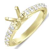 Yellow Gold Engagement Ring