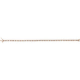 14K Rose Gold 5 CTW Lab-Grown Diamond Line 7 1/4" Bracelet