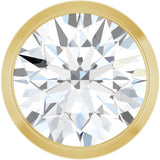 14K Yellow Gold 1 CT Natural Diamond Slide Pendant