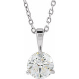 Platinum 5/8 CTW Lab-Grown Diamond 18