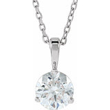 Platinum 3/4 CTW Lab-Grown Diamond 18