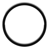 14K White Gold 2 mm Flat Band Size 6