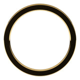 10K Yellow Gold 2 mm Comfort-Fit Flat Band Size 7
