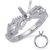 White Gold Engagement Ring