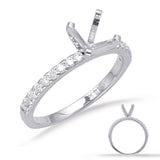 White Gold Engagement Ring