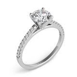 White Gold Engagement Ring