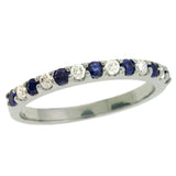 Sapphire & Diamond Ring