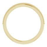 14K Yellow 1/3 CTW Natural Diamond Anniversary Band