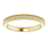 14K Yellow 1/3 CTW Natural Diamond Anniversary Band