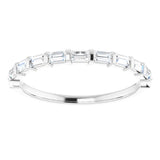 14K White 1/5 CTW Natural Diamond Anniversary Band