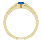 Bezel-Set Ring