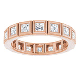 Bezel-Set Eternity Band