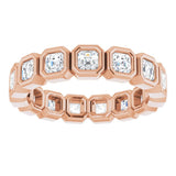 Bezel-Set Eternity Band