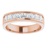 14K Rose 1 3/8 CTW Natural Diamond Ring