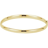 14K Yellow 4.75 mm Hinged Bangle 7