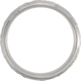Titanium 7 mm Beveled-Edge Inlay Band Size 8.5