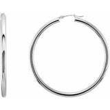 Tube Hoop Earrings