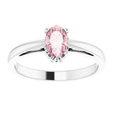 Solitaire Scroll Setting® Ring