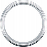 White Tungsten 6 mm Stepped-Edge Inlay Comfort-Fit Band  Size 9