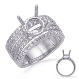 White Gold Engagement Ring