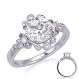 White Gold Engagement Ring