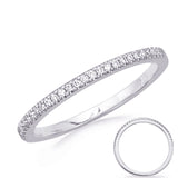 White Gold  Matching Band