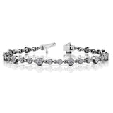 White Gold  Diamond Tennis Bracelet