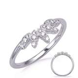White Gold Diamond Band