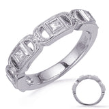 White Gold Diamond Wedding Band