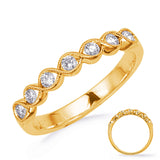 14 Kt Yellow Gold Stackables Bands