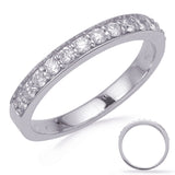 14 Kt White Gold Matching Bands