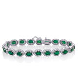 Emerald & Diamond Bracelet