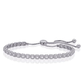 White Gold Bolo Diamond Bracelet