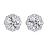 14 Kt White Gold Jackets Earrings