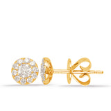 14 Kt Yellow Gold Fashion Earrings