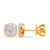 14 Kt Yellow Gold Fashion Earrings