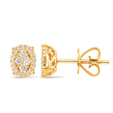 14 Kt Yellow Gold Fashion Earrings