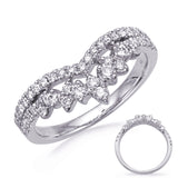 14 Kt White Gold Diamond Fashion Diamond Rings