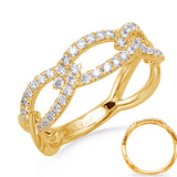 14 Kt Yellow Gold Diamond Fashion Diamond Rings