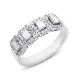 White Gold Diamond Ring