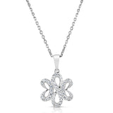 White Gold Diamond Pendant