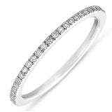 White Gold Matching Band