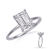 White Gold Engagement Ring