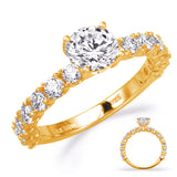 Yellow Gold Engagement Ring