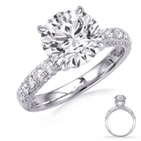 White Gold Engagement Ring