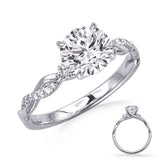 White Gold Engagement Ring