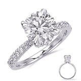 White Gold Engagement Ring